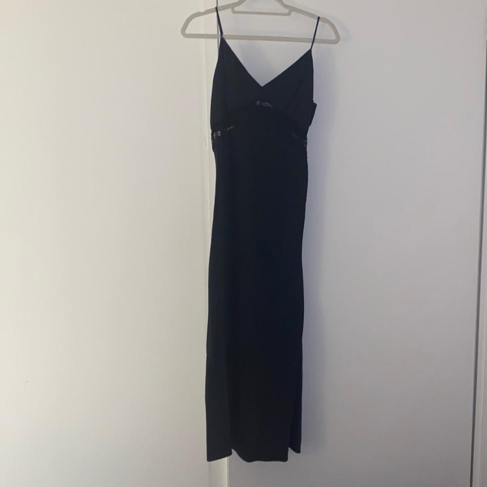 Abercrombie & fitch slip dress with lace